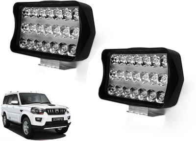 AUTO PEARL 3 Modes White / Yellow / Yellow-White |High Brightness Driving Lamp for Car 327 Fog Lamp Car LED for Mahindra (12 V, 24 W)(Scorpio, Pack of 2)
