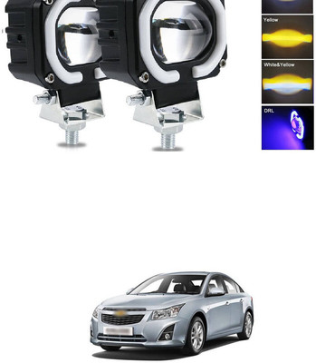 LOVMOTO Bike Led Light High Power Motorcycle Fog Lamps Mini Driving Lights 3172 Fog Lamp Car, Motorbike LED for Chevrolet (12 V, 40 W)(Cruze, Pack of 2)