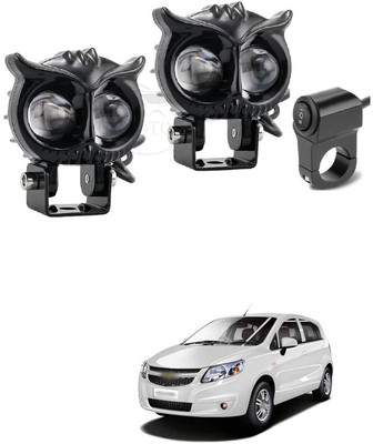 LOVMOTO Bike Led Light High Power Motorcycle Fog Lamps Mini Driving Lights 986 Fog Lamp Car, Motorbike LED for Chevrolet (12 V, 40 W)(Sail UVA, Pack of 2)