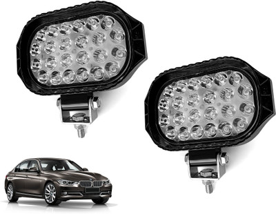 AUTO PEARL 24 LED Hi-Lo Ultra Bright White light Driving Spot Work Lights for Car 003 Fog Lamp Car LED for BMW (12 V, 45 W)(3 Series, Pack of 2)