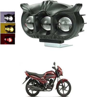 LOVMOTO Universal 30w Led Owl Fog Light Yellow/White nd Red Devil Eye with Flashing s102 Interior Light Car, Motorbike LED for Honda (12 V, 30 W)(Dream Yuga, Pack of 1)