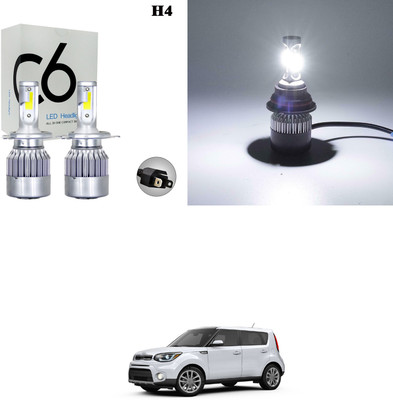 PRTEK H4 C6 36W 3800LM LED Headlight Kit 6000K _R106 Headlight Car, Motorbike LED for Hyundai (12 V, 36 W)(Universal For Car, Pack of 2)