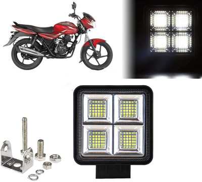 AUTO PEARL 64 LED-192W Fog Light Super Bright With Mounting Brackets for Discover 100 DTS-i Fog Lamp Motorbike LED for Bajaj (12 V, 192 W)(Discover 100 DTS-i, Pack of 1)