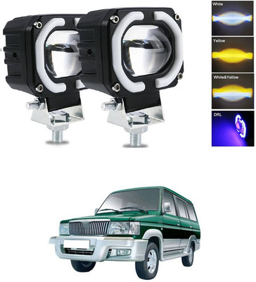 LOVMOTO Bike Led Light High Power Motorcycle Fog Lamps Mini Driving Lights 3569 Fog Lamp Car, Motorbike LED for Toyota (12 V, 40 W)(Qualis, Pack of 2)