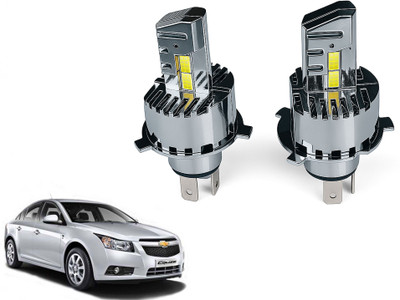 AUTO PEARL 2-Side H4 LED Bulb for Car 120W-12V 12000LM 6000K wide Ultra White light_A53 Headlight Car LED for Chevrolet (12 V, 120 W)(Cruze, Pack of 2)
