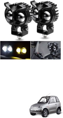 XZRTZ Owl shape Car Motorcycle LED LIGHT fog light UTV SUV ATV For M-aini R-eva Headlight Car, Motorbike LED for Mahindra (12 V, 55 W)(Universal For Car, Pack of 2)