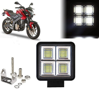 AUTO PEARL 64 LED-192W Fog Light Super Bright With Mounting Brackets for Pulsar 200 NS FI Fog Lamp Motorbike LED for Bajaj (12 V, 192 W)(Pulsar 200NS, Pack of 1)