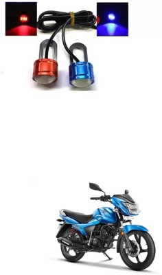 XZRTZ Strobe Light Eagle Eye Red-Blue (1 Pair) 2 Pcs Bike LED Z83 Parking Light Motorbike LED (12 V, 10 W)(Universal For Bike, Pack of 2)