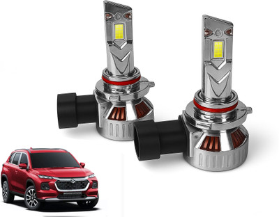 AUTO PEARL 2-Side 9012 LED Bulb for Car 120W-12V 12000LM 6000K wide Ultra White light_A04 Headlight Car, Van LED for Maruti Suzuki (12 V, 120 W)(Grand Vitara, Pack of 2)