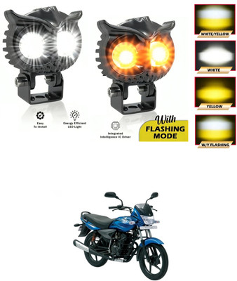 LOVMOTO Front, Rear LED Indicator Light for Yamaha Fazer(White, Yellow)