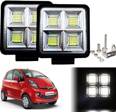 AUTO PEARL 192Ws-64 LED Fog Light Super Bright With Mounting Brackets for Nano Genx 2015 Fog Lamp Car, Van, Truck LED for Tata (12 V, 192 W)(Nano)