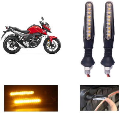 Bikers World Ktm Indicator 4 Pcs Indicator Light Motorbike LED for Bajaj, Hero, TVS, Suzuki, Honda, KTM (12 V, 6 W)(Splendor, Pulsar 150, Xtreme 200R, Apache RTR 160, CB Unicorn Dazzler, CB Hornet 160R, Pack of 2)