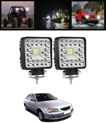 AYW Universal Fit 41 LED Square Waterproof Light For Car/Truck-03 Fog Lamp Car LED for Hyundai (12 V, 288 W)(Accent, Pack of 1)