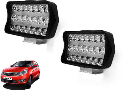 AUTO PEARL 3 Modes White / Yellow / Yellow-White |High Brightness Driving Lamp for Car 067 Fog Lamp Car LED for Tata (12 V, 24 W)(Bolt, Pack of 2)