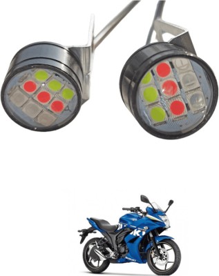 LOVMOTO Front, Rear LED Indicator Light for Suzuki Gixxer SF(Multicolor)