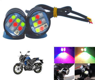 Autoinnovation Waterproof Original 12V LED Strobe Flash Warning Brake Lights-L1_533 Indicator Light Motorbike LED for Yamaha (12 V, 18 W)(MT 15, Pack of 1)