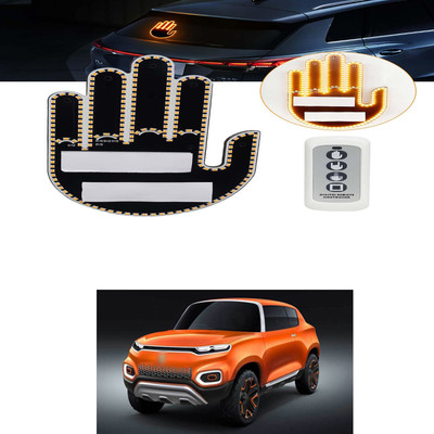 PRTEK Hand Gesture Light for Car,3 In1 Fun Gesture Finger Light ForS-PRESSO Back Up Lamp Car LED for Maruti Suzuki (10 V, 60 W)(Universal For Car, Pack of 1)