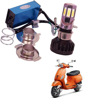 REPLEY M6ledSet208 Headlight Car, Motorbike LED for Piaggio (9 V, 55 W)(Vespa SXL 125, Pack of 1)