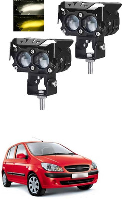 GONAMA Universal 2 Pack Motorcycle LED Driving Fog Lights 40W Amber/Yellow White SG290 Fog Lamp Car, Motorbike LED for Kawasaki (12 V, 40 W)(Universal For Bike, Pack of 2)