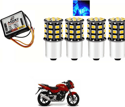 PRTEK Hazard Flasher/Blinker with 360° LED bulb for Indicator Light Motorbike Z35 Headlight Motorbike LED for Bajaj (12 V, 12 W)(Pulsar 150 DTS-i, Pack of 5)