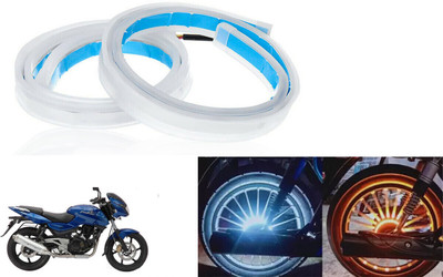 BLUERIDE DRL-LT-BIKE-BR537 Interior Light Motorbike, Car, Truck, Van LED for Bajaj (12 V, 12 W)(Universal For Bike, Pack of 2)