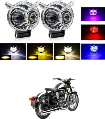 GONAMA Front, Rear LED Indicator Light for Hero Splendor NXG(White, Yellow)