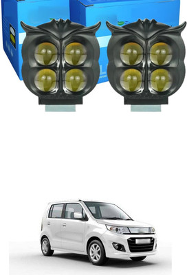 GONAMA Universal for car and bike LED 40w Owl Fog Light Yellow/White and Red Eye SG200 Car Fancy Lights(Multicolor)