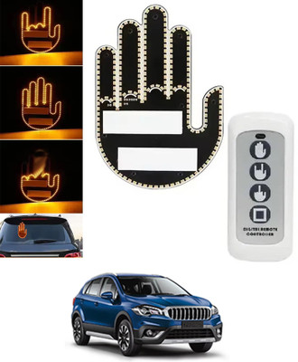 monolive Universal Waterproof Light Amber Color Multiuse Hand Gesture For Car-221 Back Up Lamp Car LED (12 V, 55 W)(Universal For Car, Pack of 1)