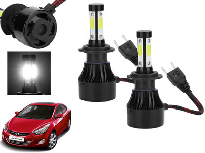 AUTO PEARL 4-Side H7 LED Bulb for Car 80W-12V 3500LM 6000K wide ultra bright light_A52 Headlight Car LED for Hyundai (12 V, 80 W)(Elantra, Pack of 2)