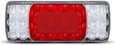 MOTORLAMP Universal Ashok Leyland Boss Super Bright 12V LED Tail Light (Left) Tail Light Truck, Car LED for Hindustan Motors, Tata (12 V, 100 W)(Universal For Car, Pack of 1)