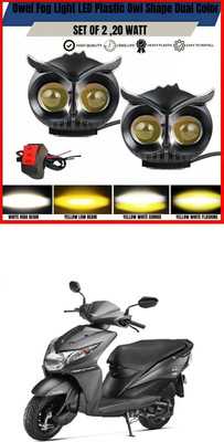 LOVMOTO Front, Rear LED Indicator Light for Hero Splendor Pro(White, Yellow)