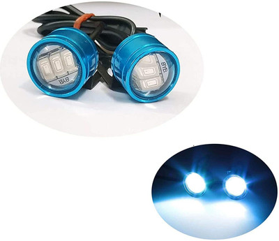 RACER'S EDGE Strobe Blue Light/Flashing LED Light Brake Light Motorbike, Car LED (12 V, 15 W)(Universal For Bike, Universal For Car, Pack of 1)