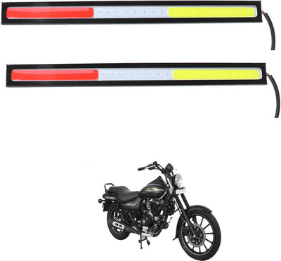 LOVMOTO Front, Rear LED Indicator Light for Bajaj Avenger 220 DTS-i(Multicolor)