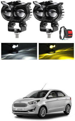 PRTEK LED Fog Lamp Unit for Universal For Car Figo Aspire