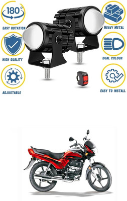 LOVMOTO Front, Rear LED Indicator Light for Royal Enfield 500(White, Yellow)
