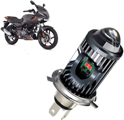 AUTO PEARL White/Yellow Dual Beam & Flicker Red/Blue Led for Pulsar 180 F Fog Lamp Motorbike LED for Bajaj (12 V, 35 W)(Pulsar 180, Pack of 1)