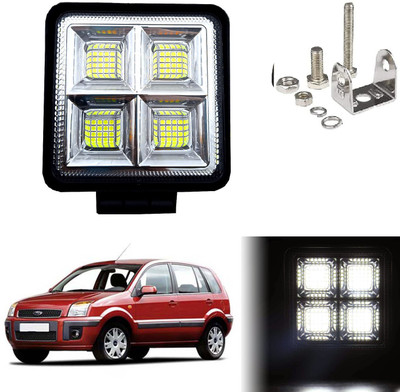 AUTO PEARL 192W-64 LED Fog Light Super Bright With Mounting Brackets for Fusion Fog Lamp Car, Van, Truck LED for Ford (12 V, 192 W)(Fusion)