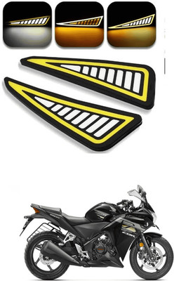 LOVMOTO Front, Rear LED Indicator Light for Honda CBR 250R(Multicolor)
