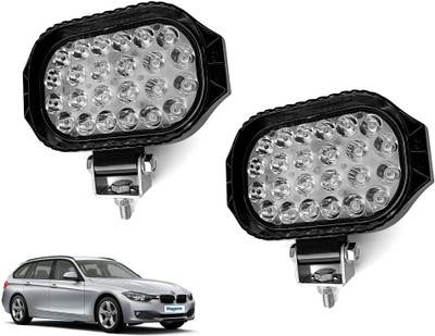 AUTO PEARL 24 LED Hi-Lo Ultra Bright White light Driving Spot Work Lights for Car 008 Fog Lamp Car LED for BMW (12 V, 45 W)(320d, Pack of 2)