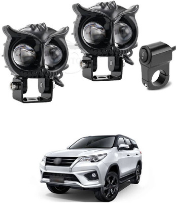 LOVMOTO Bike Led Light High Power Motorcycle Fog Lamps Mini Driving Lights 1308 Fog Lamp Car, Motorbike LED for Toyota (12 V, 40 W)(Fortuner, Pack of 2)