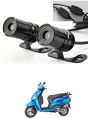 LOVMOTO Angel Wings Motorcycle Projector Lights Motorcycle Projection Light kit SG91 Fog Lamp Car, Motorbike LED for Hero (12 V, 20 W)(Hunk, Pack of 2)