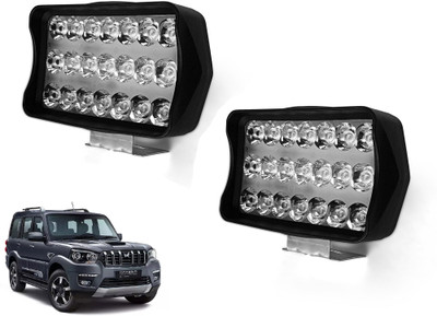 AUTO PEARL 3 Modes White / Yellow / Yellow-White |High Brightness Driving Lamp for Car 329 Fog Lamp Car LED for Mahindra (12 V, 24 W)(Scorpio, Pack of 2)