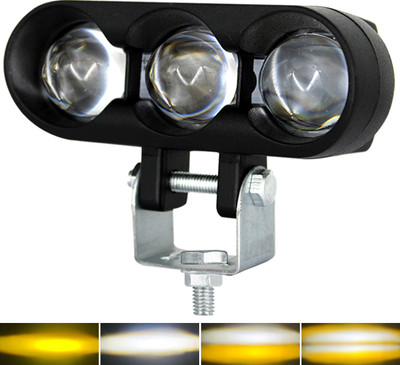 Otoroys 3 LED LANCE LIGHT( PACK OF-1) Fog Lamp Motorbike LED (12 V, 80 W)(Universal For Bike, Pack of 1)