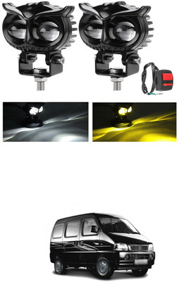 PRTEK LED Fog Lamp Unit for Universal For Car Versa