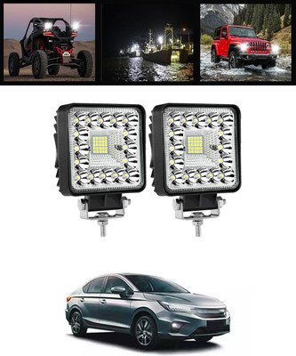 AYW Universal Fit 41 LED Square Waterproof Light For Car/Truck-62 Fog Lamp Car LED for Honda (12 V, 288 W)(City, Pack of 1)