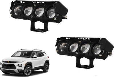 AUTO PEARL 4-Projector lens LED Dual Color White and Yellow Led for Trailblazer Fog Lamp Car LED for Chevrolet (12 V, 25 W)(Trailblazer)