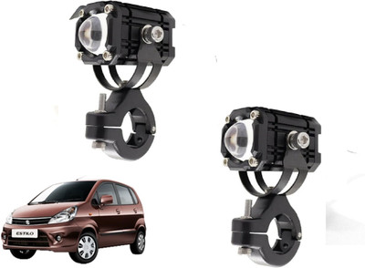 AUTO PEARL Mini LED White/Yellow/Red with Flashing Led for Estilo T-2 2015 onwards Fog Lamp Car LED for Maruti Suzuki (12 V, 15 W)(Zen Estilo, Pack of 2)