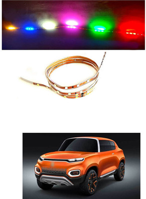 LOVMOTO DC 12 Volt 2.4 Watt Coin Shape LED Module Light Lamp Bulb Multipurpose SG2045 Indicator Light Car, Motorbike LED for Maruti Suzuki (12 V, 12 W)(Gypsy, Pack of 1)