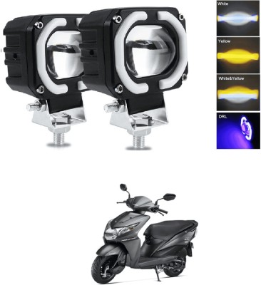 LOVMOTO Bike Led Light High Power Motorcycle Fog Lamps Mini Driving Lights 3253 Fog Lamp Car, Motorbike LED for Honda (12 V, 40 W)(Dio, Pack of 2)