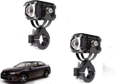 AUTO PEARL Mini LED White/Yellow/Red with Flashing Led for Accord Fog Lamp Car LED for Honda (12 V, 15 W)(Accord, Pack of 2)